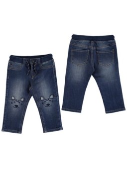 Pant.denim regular fodera