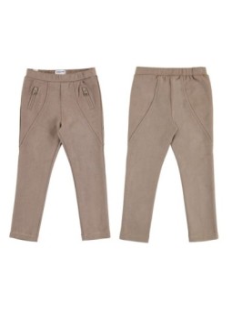 Pantalone lungo con zip