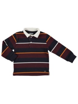 Polo m/l righe bloque