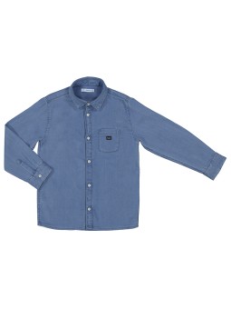 Camicia m/l soft denim