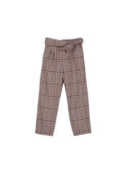 Pantalone lungo quadri