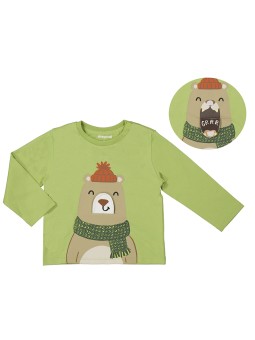 Maglietta m/l play orso